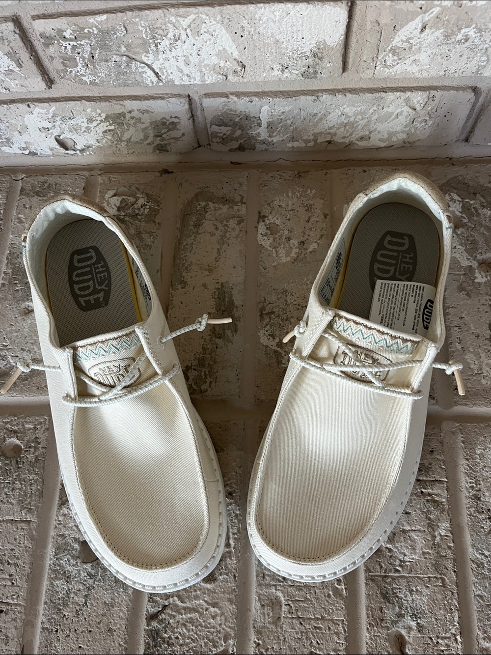 🆕 Hey Dude Women's Wendy Tempe Casual Shoes - Gypsum - Size 8 NWOT - Picture 4 of 12